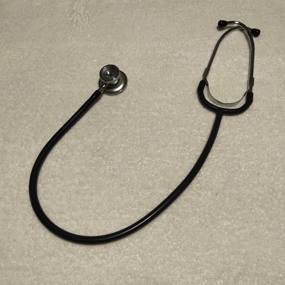 Premium Blue And Silver Stethoscope